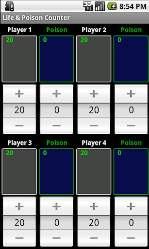 Life & Poison Counter Screen 2