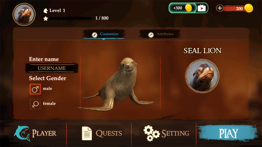 The Sea Lion banner