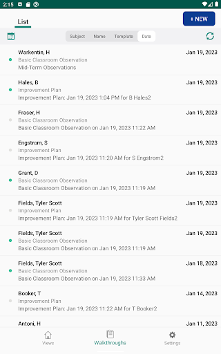 App screenshot