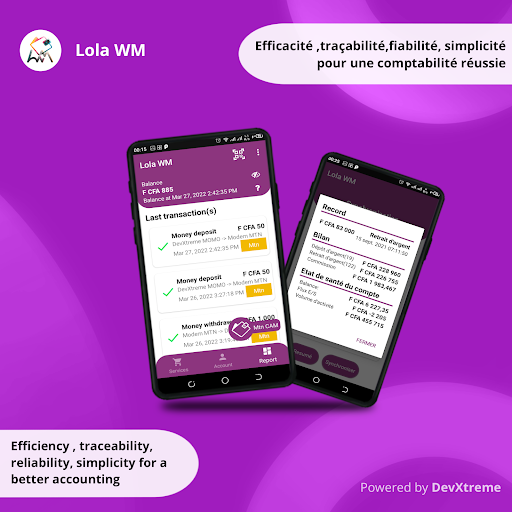 Lola WM: Mobile Money Manager Screen 3