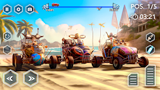 Buggy Racing: Kart Race 3Dのおすすめ画像3