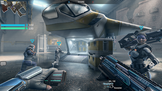 Infinity Ops: Cyberpunk FPS Screenshot