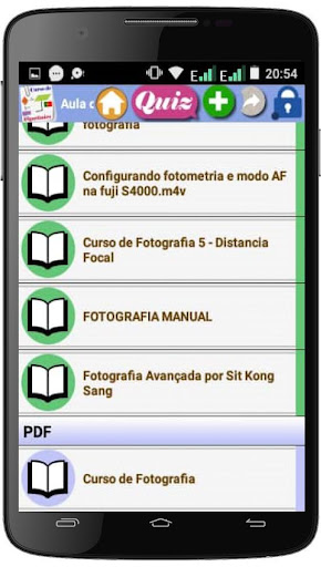 Aula de Fotografia Screen 3