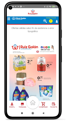 Supermercados Ruiz Galan Screen 2