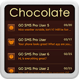 GO SMS Chocolate icon
