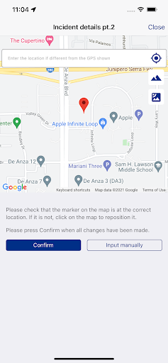 City FM Claims App Screen 3