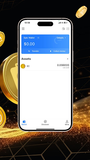Epic Wallet EXC20 Screen 3