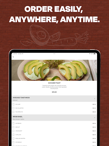 Screenshot of Goldbergs Fine Foods