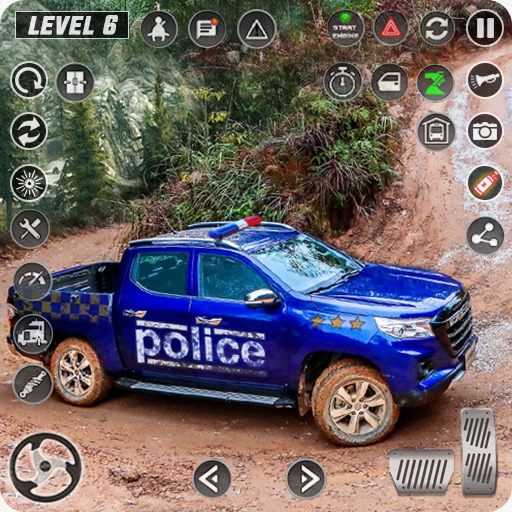 Police Car Parking Mania Games  Icon