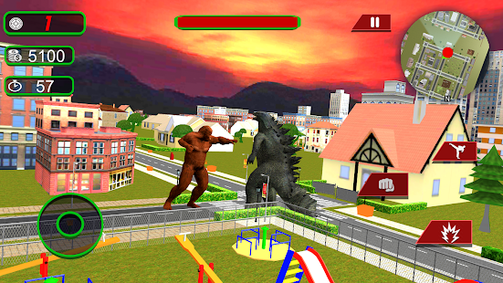 Godzilla Vs King Kong Rampage 1 APK screenshots 7