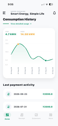myBijulee screenshot 2