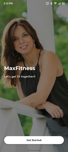Android application MaxFitness screenshort