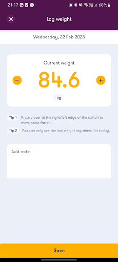 Lifeness - follow-up Screen 2