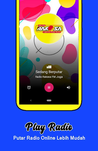 Android application Radio Rakosa FM Jogja screenshort
