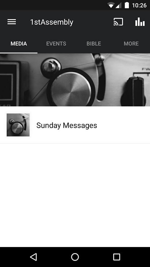 Android application 1st Assembly Muldrow screenshot