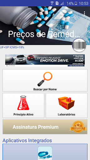 Guia de Preços de Remédios