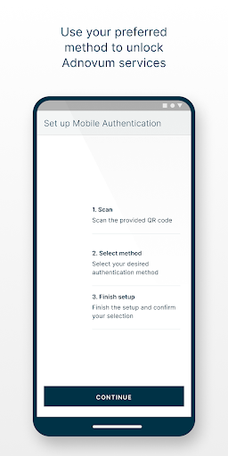 Adnovum Access App Screen 2