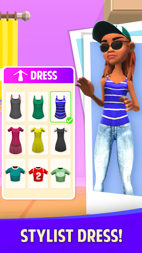 Android application Makeover Girl 3D- Fashion Show screenshort