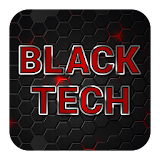 Black Tech CM Launcher Theme icon