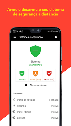 Android application NOS Securitas screenshort