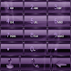 Theme of ExDialer GlassFPurple - Androidアプリ