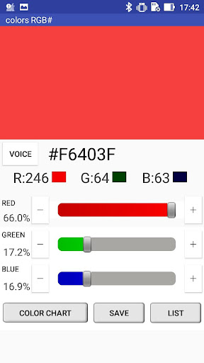Color Codes  colors RGB# Screenshot 3 - AppWisp.com