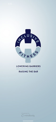 Android application Inclusive Fitness screenshort