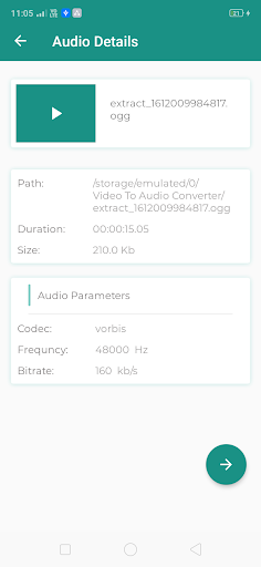 Audio Converter - MP3,M4A,WAV Screen 3