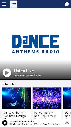 Android application Dance Anthems Radio screenshort