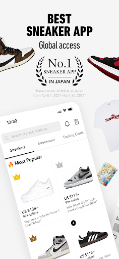 Sneakrs app shop