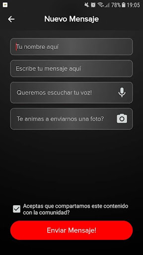 Radio con aguante Screen 3