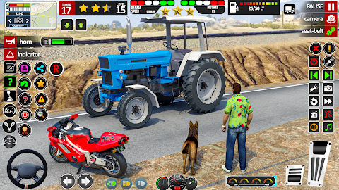 インドの農業用トラクター ゲームのおすすめ画像1