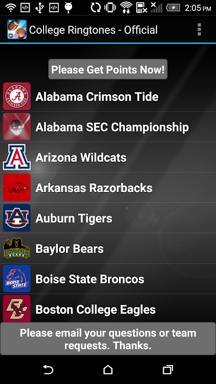 COLLEGE FIGHT SONG RINGTONES - 1.0.3 - (Android)