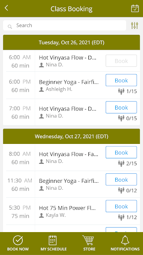 Ninas Yoga & Wellness Studio Screen 2