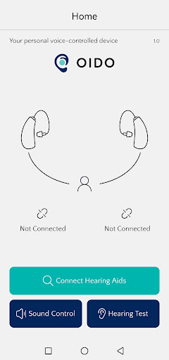 Android application OIDO Hearing screenshort
