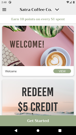 Satra Coffee Co. Screen 2