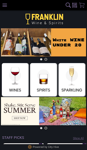 Franklin Wine & Spirits Screen 3