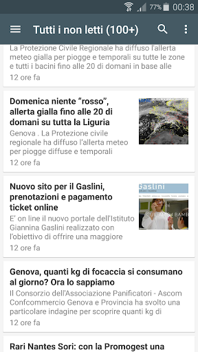 Genova Notizie Screen 2