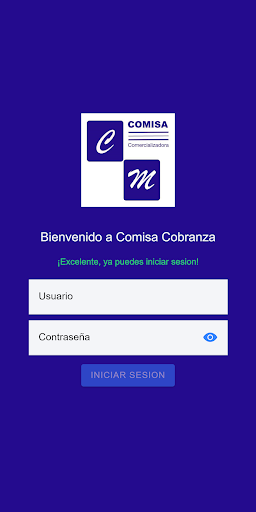 Android application Comisa Cobranza screenshort