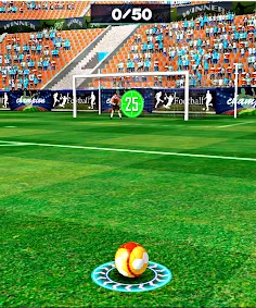Cobrança de Falta 3D - Screenshot 3