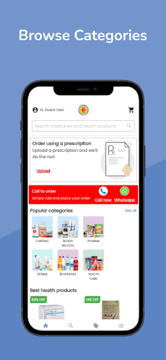 Android application Global Surgical & Pharma screenshort