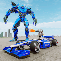 Top Speed Formula Car Stunts Robot Transform Games