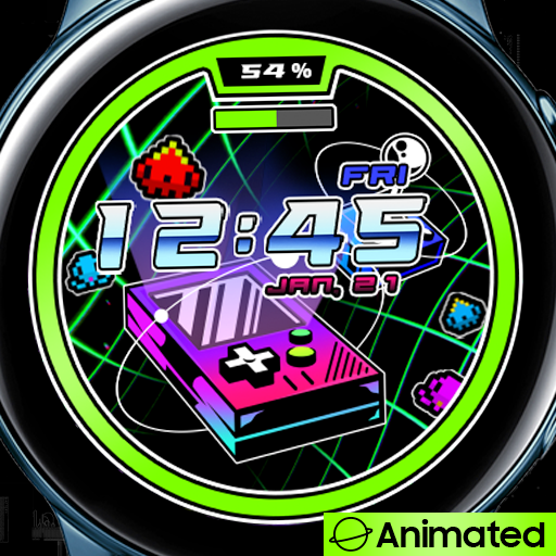 Arcade Game_Watchface logo