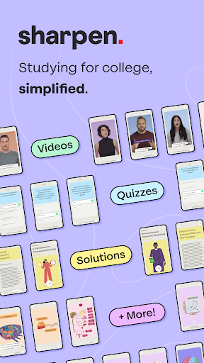 Android application Sharpen – College Exam Prep screenshort