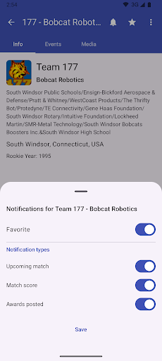 The Blue Alliance screenshot 5