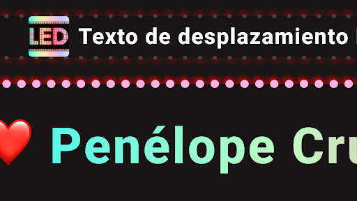 Vista previa de la aplicación