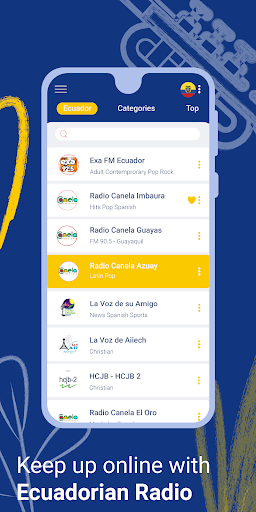 Ecuador Radio - Live FM Player Screenshot 2 - AppWisp.com