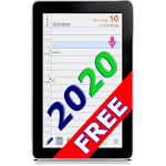 Cover Image of Télécharger Agenda 2020 free 2.09 free APK