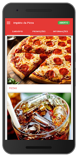 Android application Império da Pizza (Jales - São screenshort