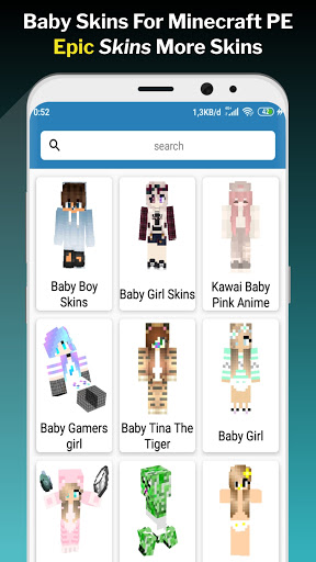 Baby Skins for Minecraft PE Screen 3
